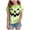 Green, variant on Futezty Kids Halloween Shirt Girls Boys Funny Spooky Tie Dye Shirts Pumpkin Face Short Sleeve Fall Tee Top 12M-13T