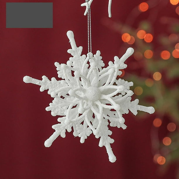 Navidad Copo De Nieve Ala De Ángel Elk Diseño Colgante Colgante Para Fiesta De Vacaciones Decoración De Árbol De Navidad sonducket HA040432-04