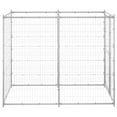 thumbnail image 2 of vidaXL Chenil Extérieur pour Chien Acier Galvanisé 110x220x180 cm, 2 of 4