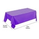 thumbnail image 3 of Cubierta de Mantel Rectangular de Plástico | Mantel de mesa grande desechable | Mantel de fiesta resistente con un paño | Elegante Color Liso | 183x137cm 72x54in | Decoración de eventos, 3 of 7