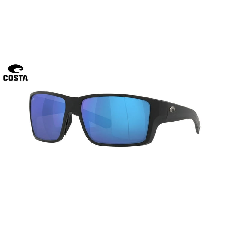 Costa Del Mar REEFTON PRO Men s Sunglasses Green Mirror Polarized Glass 6S9080 908008 63 Walmart