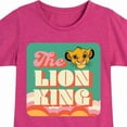 thumbnail image 3 of The Lion King - Retro Styled - Simba - Toddler & Youth Girls Short Sleeve Graphic T-Shirt, 3 of 5