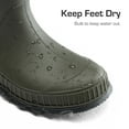 thumbnail image 3 of Kids Rain Boots Easy-On Lightweight Waterproof Non-Slip Sole for Boys & Girls Outdoor Play Rainy Day Comfortable, 3 of 6