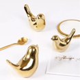 thumbnail image 5 of Modern Style Golden Animal Statues for Home Decor, 5 of 5