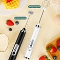 thumbnail image 3 of 1 Set Electric Egg Beater - USB Rechargeable - 3 Gears - Handheld Whisk - Coffee Blender for Kitchen, 3 of 8
