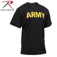 thumbnail image 2 of Rothco T-Shirt d'Entraînement Physique Armée - Noir, Petit, 2 of 2