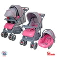 thumbnail image 1 of Carriola con Portabebe D´Bebe  Aventura Rosa, 1 of 10