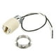 thumbnail image 3 of Kit de base de socket de luz Uxcell G9, 1 paquete de 10 pulgadas de cable largo, base de portalámparas de cerámica con herramienta para quitar el anillo del socket, 3 of 5