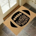 thumbnail image 4 of YDLCAFD Heated Couch Blanket Football Them Funny Welcome Doormat Non Mat Mat Funny Home Mats for In Door Entrance Door Mat Welcome Mat for Indoor Outdoor Football Rug and Mat, 4 of 5