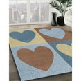 thumbnail image 3 of Ahgly Company Machine Washable Indoor Rectangle Transitional Carbon Gray Area Rugs, 5' x 7', 3 of 7