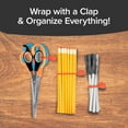 thumbnail image 3 of Ultra-Powerful Magnetic Silicone Zip Ties, AS-SEEN-ON-TV, Industrial-Strength Cable Ties with Magnet Automatically Stick Together, Reusable, Great for Cables, Cords, 3 of 9