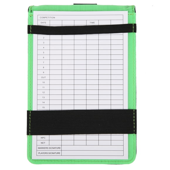 LHCER Scorebook Baseball/Softball Scorebook System With PU Cover And Pen For Score Counter Booklet Keeper
