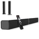 thumbnail image 1 of MZEIBO Barra de Sonido para Smart TV, Barra de Sonido Bluetooth de 80 W Diseño Desmontable 2 en 1, Graves Profundos, Sonido Envolvente de Cine en Casa, Conexiones ARC/Ópticas/AUX para TV/PC/Juegos/Pro, 1 of 5