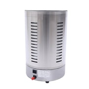 3000W Stainless Steel Infrared Doner Kebab Machine, LPG-Powered Vertical Rotisserie with Automatic Rotation, 110V US Plug