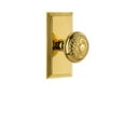 thumbnail image 3 of Grandeur Carwin_Prv_234 Carre Solid Brass Rose Privacy Door Knob Set - Nickel, 3 of 6