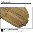 thumbnail image 4 of Pistolera Caqui Para Pierna Y Muslo, Pistola Táctica Ajustable Con Bolsa, Funda Impermeable Para Viajes Al Aire Libre, Montañismo Yuarrent HA021809-00, 4 of 5