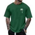 thumbnail image 1 of Styesk T-Shirts pour Homme Mode Décontractée Imprimé Col Rond Pull T-Shirt Manches Courtes Blouse, 1 of 6