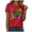Red, variant on HCNTES Mardi Gras Shirts for Women Fat Tuesday Tshirt Carnival Party New Orleans Parade Graphic Short Sleeve Outfit Tee Tops(Size:XXL)