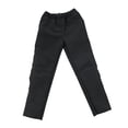 thumbnail image 2 of Pantalones de ropa para figuras de acción a escala 1:6, estilo casual y moderno, de tela, para mini muñecas. Negro, 2 of 9