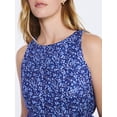 thumbnail image 2 of Free Assembly Women's and Women's Plus Cotton Boatneck Mini Dress, Sizes XS-4X, 2 of 5