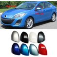 thumbnail image 2 of HAHDAXIA Fit For Mazda 3 BL 2009 2010 2011 2012 2013 Car Outside Reverse Mirror Cover Cap Wing Door Side Mirror Housing Shell-Navy_blue_Left, 2 of 4