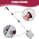thumbnail image 4 of Pala metálica extensible para arena de gatos, con mango largo de 56 a 107 cm, ideal para cajas de arena, resistente y duradera., 4 of 7