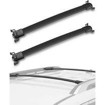 SCITOO fit for Chevy Equinox for GMC Terrain 2010-2017 Aluminum Alloy Roof Top Cross Bar Set Rock Rack Rail