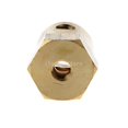 thumbnail image 4 of Conector de Eje de Acoplamiento Hexagonal de Latón con Accesorios ontaje 3-8mm DIA 4 mm Cola Acoplamiento de hexágono de latón, 4 of 8