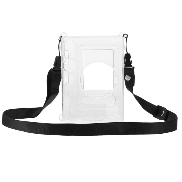 OULII Estuche Transparente Para Cámara Instantánea Con Correa De Hombro Resistente A Rayones Y Golpes