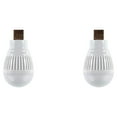 thumbnail image 2 of Transemion Camping USB Powered Light Bulb without Switch Lightbulbs Living Room Bedroom Emergency Flashlight Lighting Accessories White 2Set, 2 of 6
