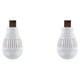 thumbnail image 4 of Bombilla de luz alimentada por USB Matsuzay de viaje sin interruptor 2Conjunto Blanco, 4 of 6