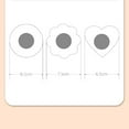thumbnail image 5 of 20 Pairs Ultra Thin Breathable Non Woven Fabric Breast Stickers Anti Glare Invisible Protrusion Cream, 5 of 5