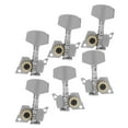 thumbnail image 1 of Guitar Tuning Pegs Keys, Professional Design Easy Installation Stable Structure Corrison Resistance Guitar Machine Heads High Durability  for Ukulele 4 Left and 2 Right, 1 of 7