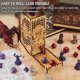 thumbnail image 4 of Cthulhu, cazador de mentes grabado con láser, de madera, de Dice Tower CZYY, 4 of 9