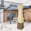 thumbnail image 5 of JFBUJC Housses de Meubles de Patio Housse de Chauffage Imperméable Durable Pyramide Flamme Gaz Auvent Protection UV, 5 of 5
