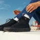 thumbnail image 2 of Zapatillas Levi's Mujer Negras Mono Botín Talle 8, 2 of 7