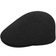 thumbnail image 2 of Kangol Seamless Wool 507 Felt Hat for Men and Women - Black - XL, 2 of 4