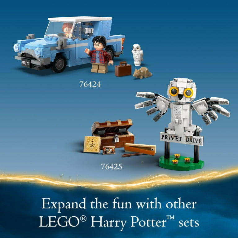 LEGO Harry Potter Flying Ford Anglia Buildable Car Toy with