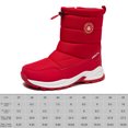 thumbnail image 4 of Zapatos Al Aire Libre Botas Nieve Unisex Impermeables Con Forro Piel Cálida para Senderismo, 4 of 9