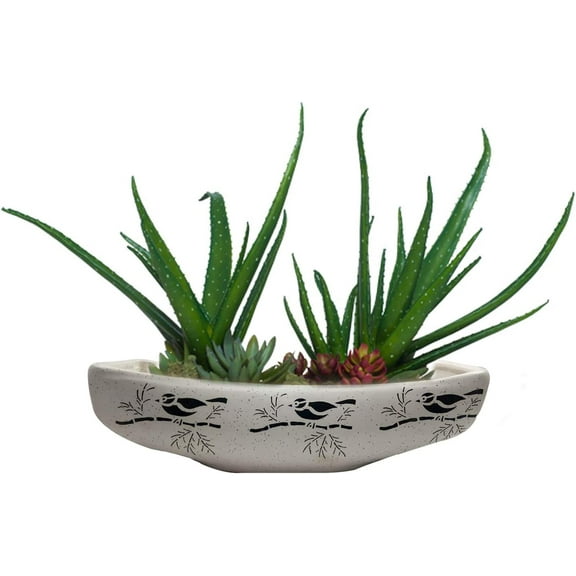 India Meets India Handicraft Ceramic Flower Pots Ceramic Planter Plant Pots Indoor Outdoor Planter, Best Gifting, Made by Awarded Indian Artisans