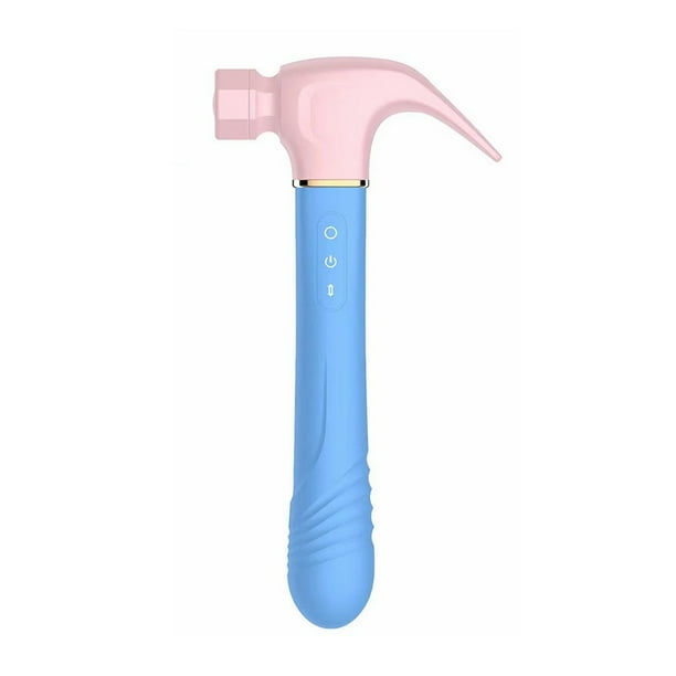 LICKLIP 4IN1 Love Hamma Vibrador G Spot Clítoris Estimulación Consolador Forma De Martillo Ventosa Vibración Juguete Sexual Para Mujeres 18 +
