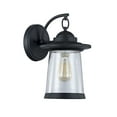 thumbnail image 2 of RADIANCE Goods Transitional 1 Light Black Outdoor Wall Sconce 13" Height, 2 of 3