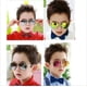 thumbnail image 1 of Gafas de sol clásicas para niños, gafas de sol con película de color, gafas de sol coloridas para bebés, gafas de moda para niños, 1 of 4
