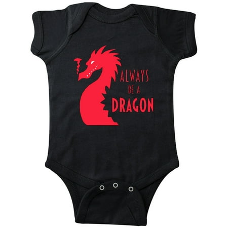 

Inktastic Always Be a Dragon Gift Baby Boy or Baby Girl Bodysuit