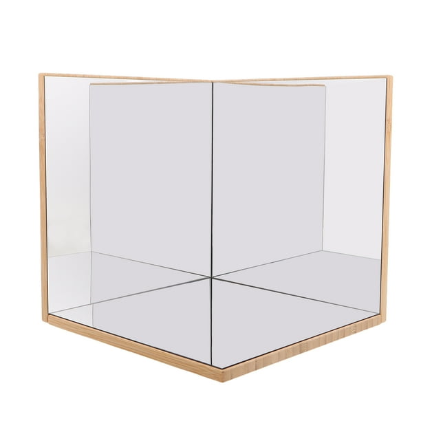 Espejo Montessori para niños - Espejo de reflexión para experimentos científicos preescolares - Materiales educativos para esquinas - Juguete interactivo de exploración