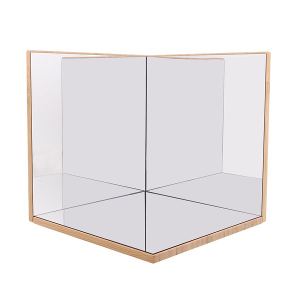 Espejo Montessori para niños - Espejo de reflexión para experimentos científicos preescolares - Materiales educativos para esquinas - Juguete interactivo de exploración