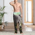 thumbnail image 5 of Vsdgher Daisy Koala Print Mens Pajama Pants Sleep & Lounge Pants, PJ Bottoms With elastic waistb and Pockets, 5 of 5