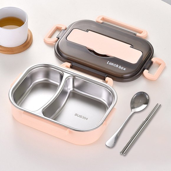 Dvkptbk Lunch Box Thermal Insulation Bento Box Tableware Set Portable Lunch Box Student Lunch Box Camping Essentials