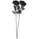 thumbnail image 1 of 2 unids imitación oscura rosa exquisito faux rosa flor exclusiva rosa foto accesorios, 1 of 5