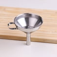 Axio Stainless Steel Funnels with Handle for Transferring Liquid Fluid